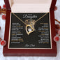To My Daughter | Never Feel | Forever Love Necklace