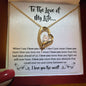 To The Love of My Life | Forever Love Necklace