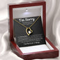 I'm Sorry For Hurting You | Black | Forever Love Necklace