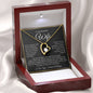 “To My Wife - A Journey of Love Message Card” Forever Love Necklace