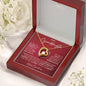 To My Granddaughter | Merry Christmas | Forever Love Necklace