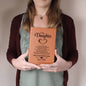 To My Daughter | From Dad | Leather Journal