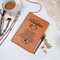To My Daughter | From Dad | Leather Journal