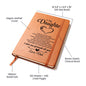 To My Daughter | From Dad | Leather Journal