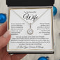“To My Wife - A Journey of Love Message Card” Eternal Hope Necklace