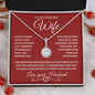 To My Beautiful Wife : Eternal Hope Necklace