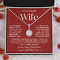 To My Beautiful Wife : Eternal Hope Necklace