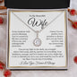 “To My Wife - A Journey of Love Message Card” Eternal Hope Necklace