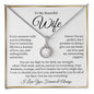 “To My Wife - A Journey of Love Message Card” Eternal Hope Necklace