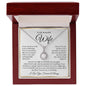 “To My Wife - A Journey of Love Message Card” Eternal Hope Necklace