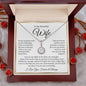 “To My Wife - A Journey of Love Message Card” Eternal Hope Necklace