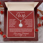 To My Beautiful Wife : Eternal Hope Necklace
