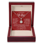 To My Beautiful Wife : Eternal Hope Necklace