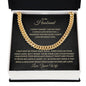 To My Husband | Cuban Link Chain | Father's Day Gift