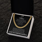 To My Man | Cuban Link Chain