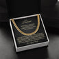 To My Husband | Cuban Link Chain | Father's Day Gift