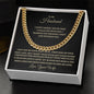 To My Husband | Cuban Link Chain | Father's Day Gift