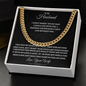 To My Husband : BW#2 : Cuban Link Chain