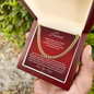 To My Husband : RW : Cuban Link Chain