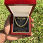 To My Son | I Love You | Cuban Link Chain