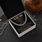 To My Son | I Love You | Cuban Link Chain
