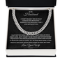 To My Husband : BW#2 : Cuban Link Chain