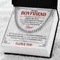 To My Boyfriend | I Promise | Cuban Link Chain