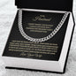 To My Husband | Cuban Link Chain | Father's Day Gift