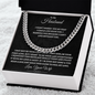 To My Husband : BW#2 : Cuban Link Chain