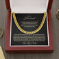 To My Husband | Cuban Link Chain | Father's Day Gift