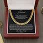 To My Husband : BW#2 : Cuban Link Chain