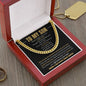 To My Son | I Love You | Cuban Link Chain
