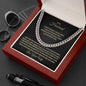 To My Husband | Cuban Link Chain | Father's Day Gift