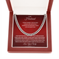 To My Husband : RW : Cuban Link Chain