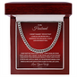 To My Husband : RW : Cuban Link Chain