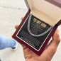 To My Son | I Love You | Cuban Link Chain