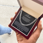 To My Husband : BW#2 : Cuban Link Chain