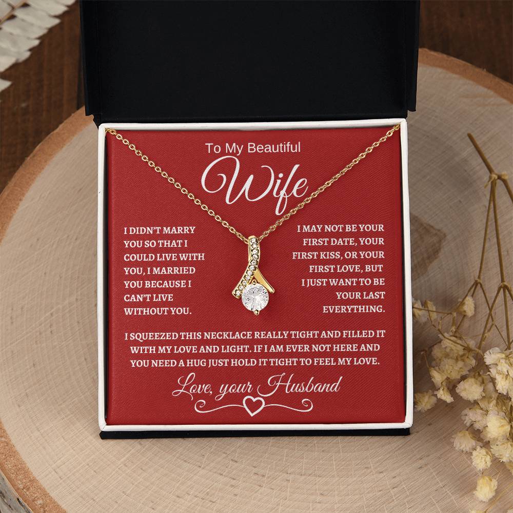 To My Wife : Alluring Beauty Necklace