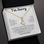 I'm Sorry Forgive Me | Alluring Beauty Necklace