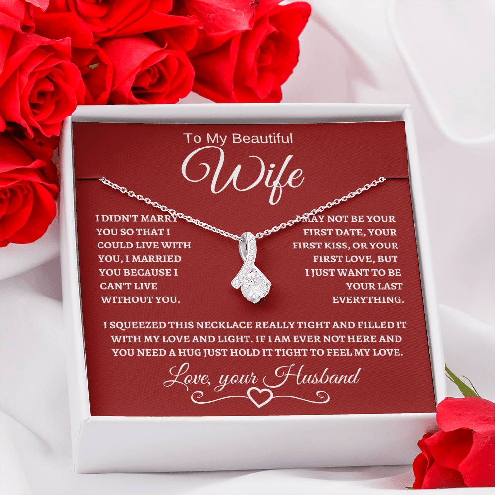 To My Wife : Alluring Beauty Necklace