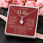 To My Wife : Alluring Beauty Necklace