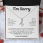 I'm Sorry Forgive Me | Alluring Beauty Necklace