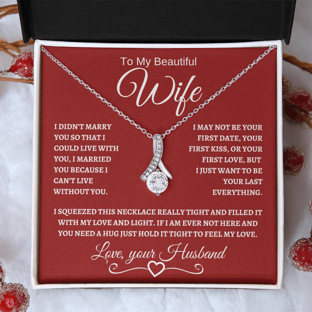 To My Wife : Alluring Beauty Necklace