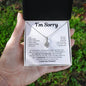 I'm Sorry Forgive Me | Alluring Beauty Necklace