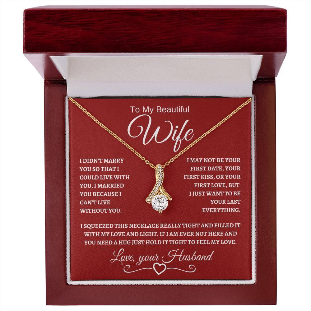 To My Wife : Alluring Beauty Necklace