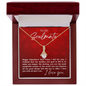 To My Soulmate With Hearts : Alluring Beauty Necklace
