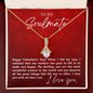 To My Soulmate With Hearts : Alluring Beauty Necklace