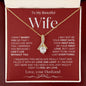To My Wife : Alluring Beauty Necklace