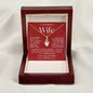 To My Wife : Alluring Beauty Necklace