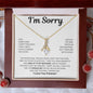 I'm Sorry Forgive Me | Alluring Beauty Necklace